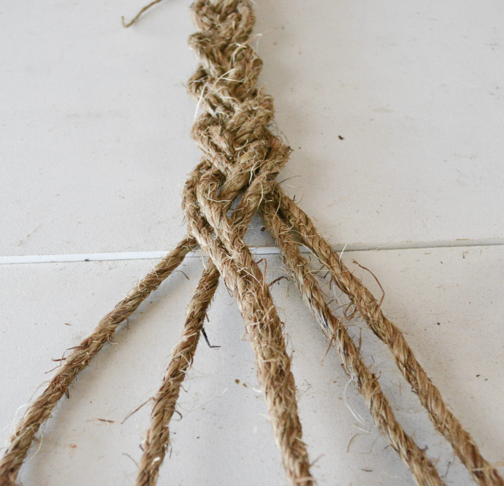 manila rope braid for DIY dried flower hanging