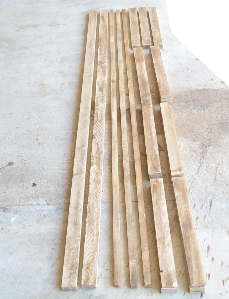 Lumber to build a french drying rack