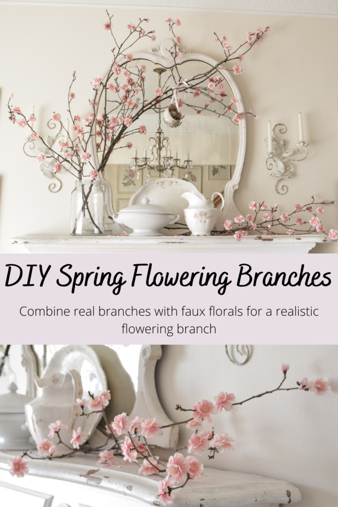 DIY spring flowering branches