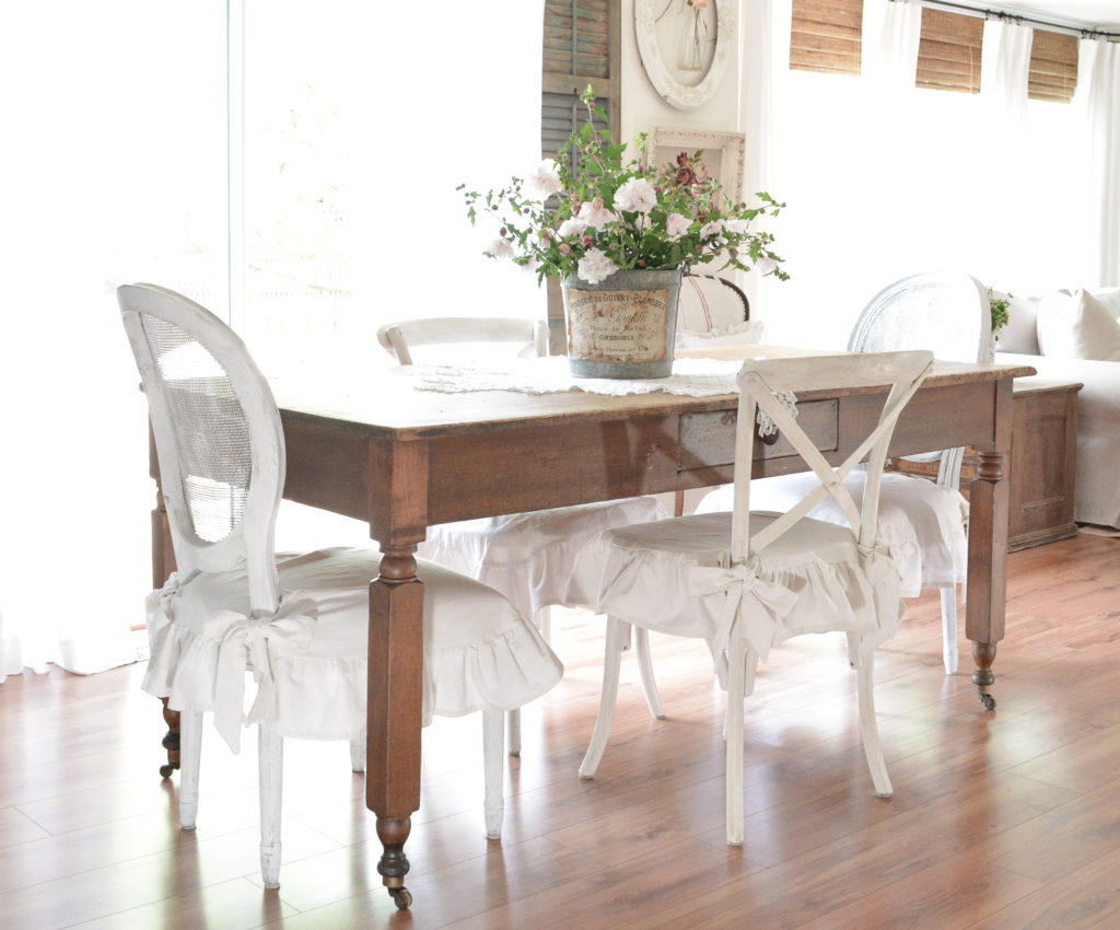 how to beautifully restore an antique farm table