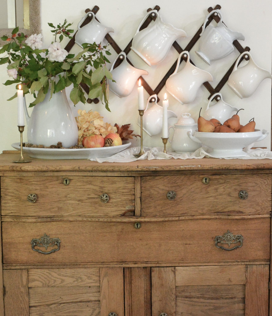 A vintage buffet makeover