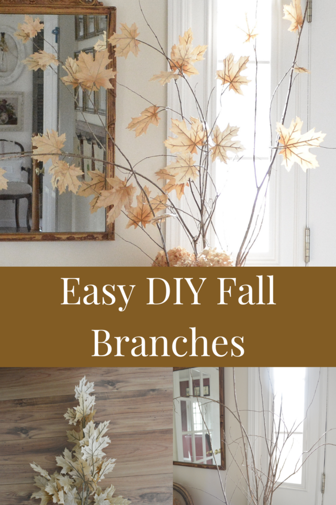 How to make realistic fall branches