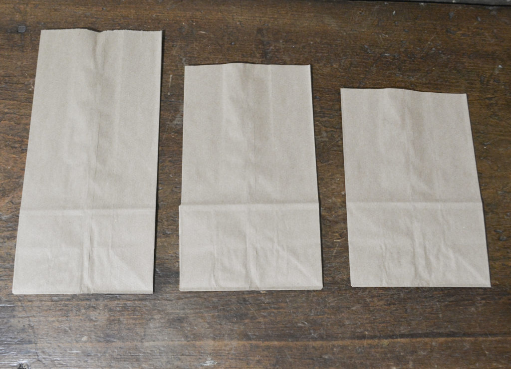 paper bags for diy stars