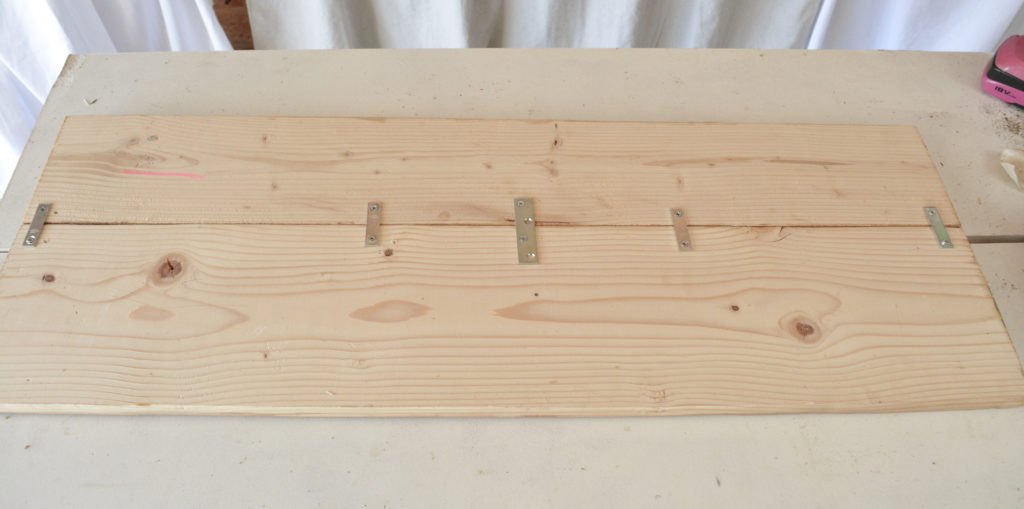 how to use mending plates to attach two boards together