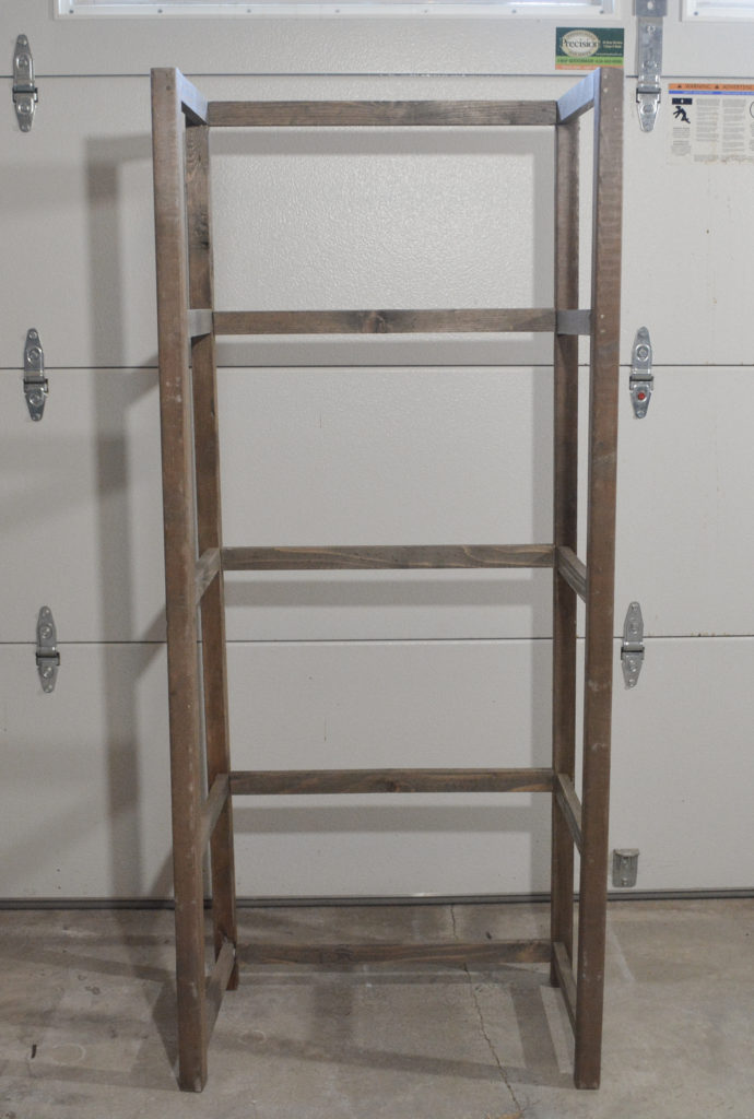 how to build a frame for an industrial kitchen cart