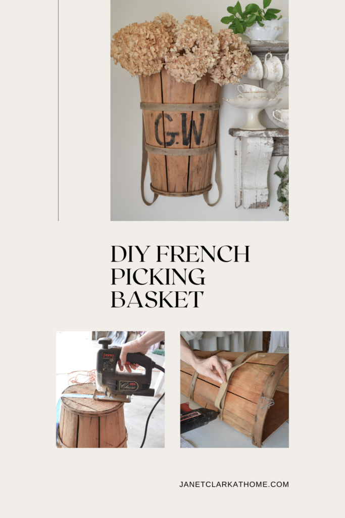 How to make a DIY French picking basket