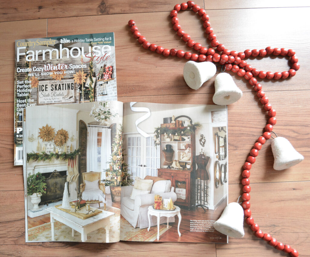 country sampler farmhouse style magazine feature